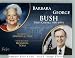 2008 Topps Update First Couples #FC39 George Bush / Barbara Bush - U.S. President (Ba...