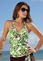 Chadwicks Aqua CoutureTM O-Ring Halter Tankini Top
