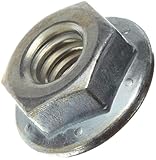 Jergens 19820 Spinner-Grip Flange Lock Nut, Zinc Plated, 1/4-20 (Pack of 25)
