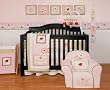 Lady Bug 6-Piece Baby Crib Bedding Set