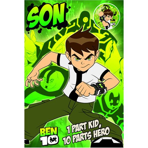Buy Ben 10 Son Birthday Card & Badge online at Discounted New and Used prices. Delivered to your door with Off-The-Bookshelf.
