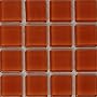 Glass Mosaic Tile Soft Red/unique salmon red color for bath pool spa kitchen backsplash GS8019