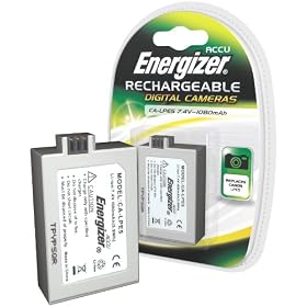 Energizer CA-LPE5 Digital Camera Battery Equivalent to Canon LP-E5 Battery