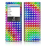 Rainbow Candy Design Protective Decal Skin Sticker for Apple iPod nano 4G (4th Generation) Player