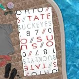 NCAA Ohio State Buckeyes Radio Daze Beach Towel