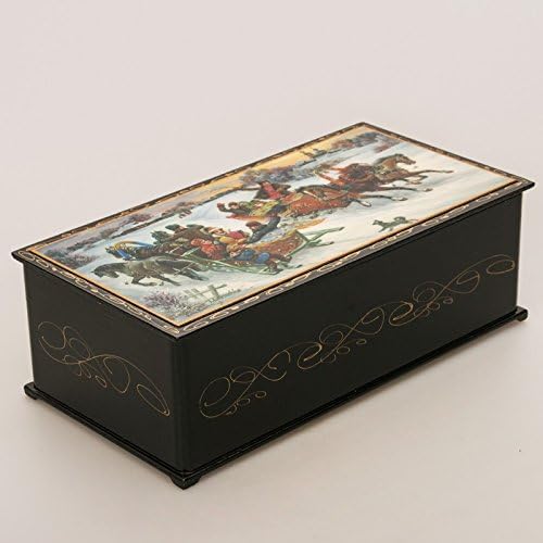 Beautiful Large Wooden Lacquer Box for Storage Troika Great Gift