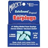 Macks 360000 Ear Care Safesound Earplugs - 10 Pair
