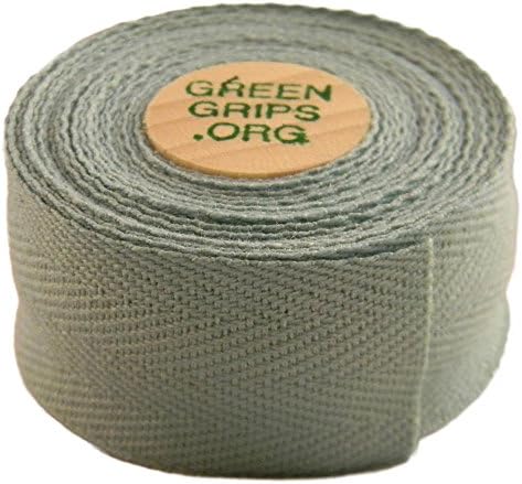 Green Grips Bar Tape with 2 Wooden Cork End Plugs, Aquamarine