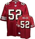 Patrick Willis Jersey: Reebok 2009 Red Replica #52 San Francisco 49ers Jersey