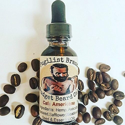Beard Care Oil by Pugilist Brand Cafe Americano
