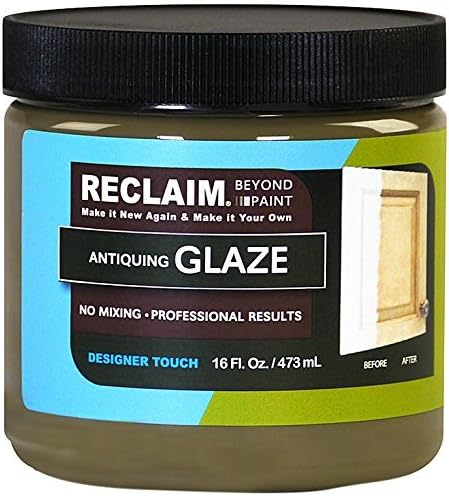 RECLAIM Beyond Paint Jar Antiquing Glaze, 16 fl. oz. by RECLAIM