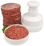 Andrew James Hamburger Maker / Beefburger Press + 100 Wax Discs - Ideal For Summer BBQs - Comes Apart For Easy Cleaning  from Andrew James