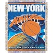 New York Knicks NBA Triple Woven Jacquard Throw (019 Series) (48x60")"