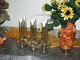 6 St�ck 200ml, Tulipano Flaschen, leere Glasflasche mit Korken, zum selbst Abf�llen, 0,2l Liter, Lik�rflaschen, Schnapsflaschen, Essigflaschen, �lflaschen, H�he 18,7cm