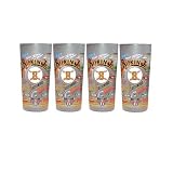 Set of 4 Cal Ripken Jr. Commemorative Drinking Glasses