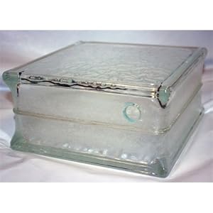 Craft Ideas Glass Blocks on Drilled Glass Block 8x8x4 For Craft And Hobby Ideas  Home Improvement