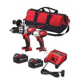 Milwaukee 2697-22 M18 18-Volt 1 2-Inch 2-Tool Combo Kit by Milwaukee