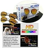 HD VISION SUNGLASSES - HD VISION AS SEEN ON TV BUY 1 GET 1 FREE & FREE Visor Clip Sunglass Holder