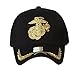 Military - US Marine Corps Emblem Hat - Black