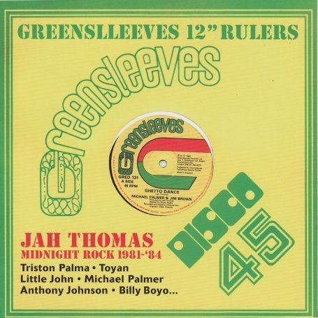 CD-Charts  Third Party New : Greensleeves 12" Rulers: Jah Thomas - Midnight Rock 1981-1984
