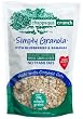 Chappaqua Crunch Simply Granola with Blueberries & Bananas, 13-Ounce Pouches (Pack of 6)