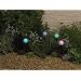New 4 Colour Changing Garden Solar Globe/Sphere Lights