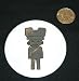 3 button / pin printed with Teotihuacan Figurine