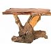 Teak Wood Back To The Roots Sofa / Console Table