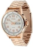 Fossil Womens AM4334 Maddox Rose Gold Mother-of-Pearl Dial Watch