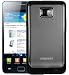 Mumbi Funda de silicona para Samsung i9100 Galaxy S II con helado Negro