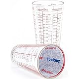 Dezine Products USA 1 1/2 Cup Mix-N-Measure Glass Measuring Cup