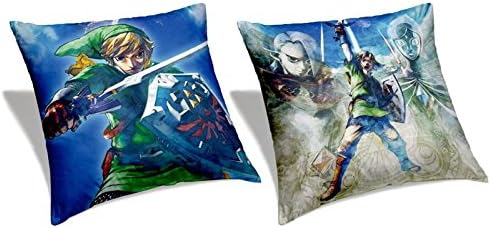 Anime Legend of Zelda Link Pillow Cushion Double Sides Print