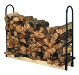 ABC Products - Log Rack Kit ~ 4 foot - Steel Tubular Support Ends - (Just Add Standard 2X4s)