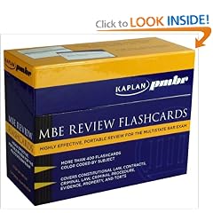 Kaplan PMBR: MBE Review Flashcards
