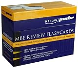 Kaplan PMBR: MBE Review Flashcards