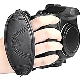 Insten Leather Hand Grip Strap Compatible with Nikon D5000 D5100 D7000 D90
