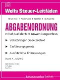 Produkt-Bild: Abgabenordnung