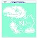 NCAA Kansas Jayhawks 18-by-18 inch Diecut Decal