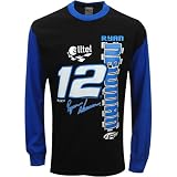 Checkered Flag Ryan Newman Colorblock Long Sleeve T-Shirt