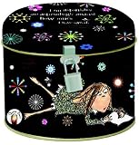 Clarice Bean Money Box Tin With Padlock and Keys