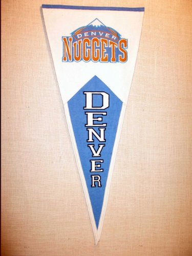 Denver Nuggets NBA Basketball Classic Wool Blend Pennant