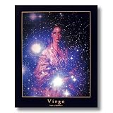 Virgo Virgin Girl Zodiac Sign Astrology Home Decor Wall Picture 16x20 Art Print