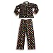 Little Miss Matched - Girls Long Sleeve Pajamas, Black, Multi