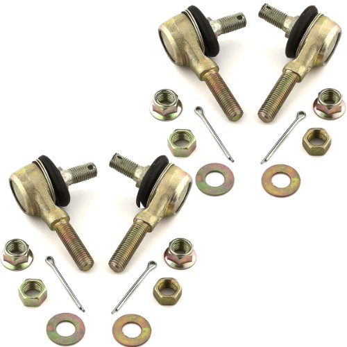 Caltric TWO SETS OF TIE ROD END KIT Fits POLARIS PHOENIX 200 2005 2006 2007 2008 2009