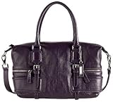 Cole Hann Satchel Gramercy Unit Dk Aubergine