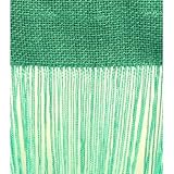 Karma Living Fringe Panel for Window or Door - Sea Green