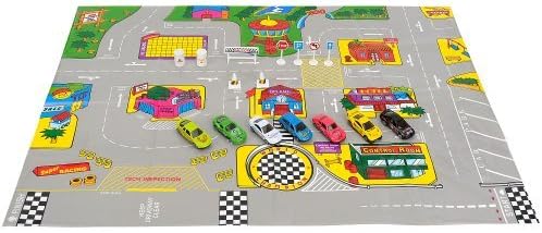 Fast Lane Die-Cast Backpack Set