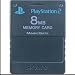 Video Games : PlayStation 2 8MB Memory Card (Black)