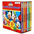 Disney Mickey Mouse Clubhouse Little Library 6 Books Collection Set (Colours, Animals, Shapes, Senses, Sharing, Counting)