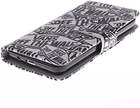 Wiko Highway Case Wiko Highway Flip Kickstand Case,MOUSE Monster Stylish Tribe Mysterious Letters Design Premium Pu Leather [Stand Feature] Flip Kickstand Case Cover for Wiko Highway